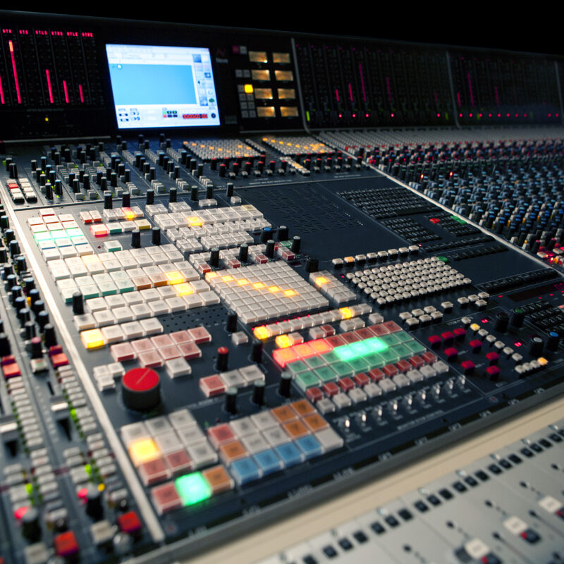 Master section of the 88RS console