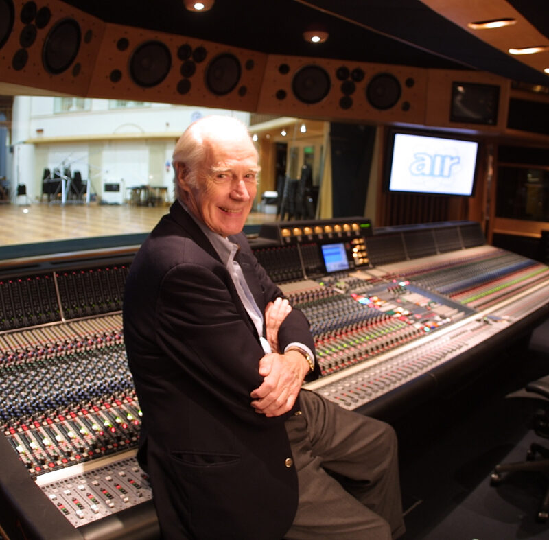 Sir George Martin with 88R Console